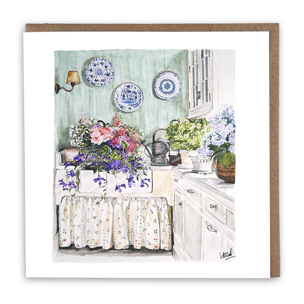 Flower Rooms, Set of 6 Cards