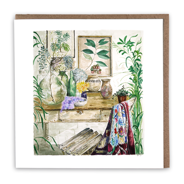 Flower Rooms, Set of 6 Cards