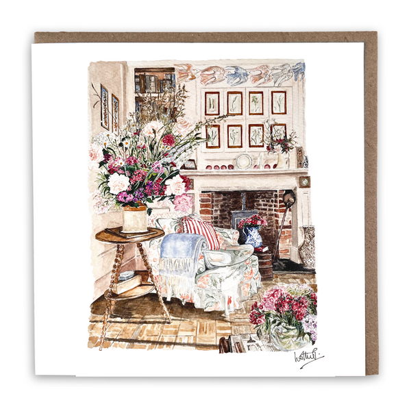 Flower Rooms, Set of 6 Cards