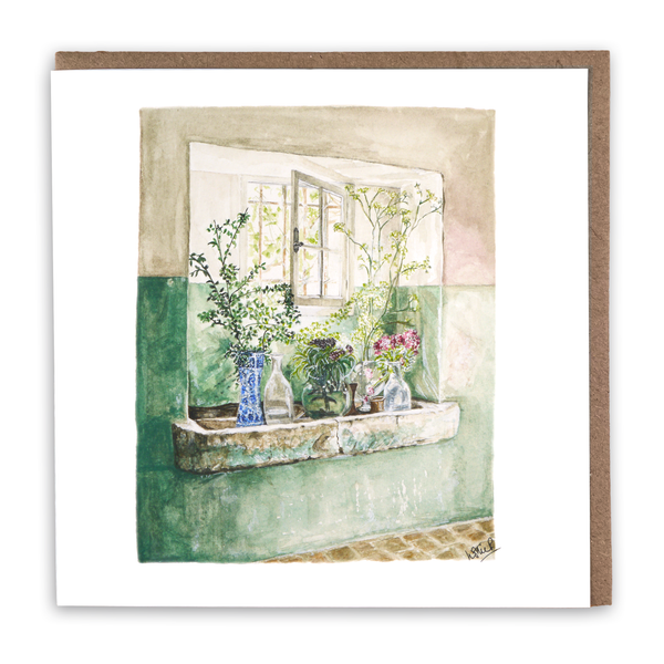 Flower Rooms, Set of 6 Cards