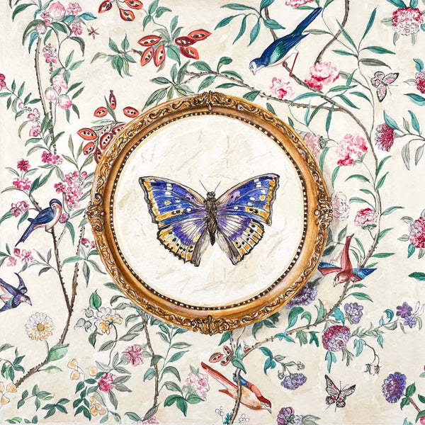 Chinoiserie and Butterfly Original