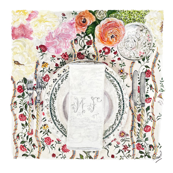 Tablescapes, set of 6 Cards
