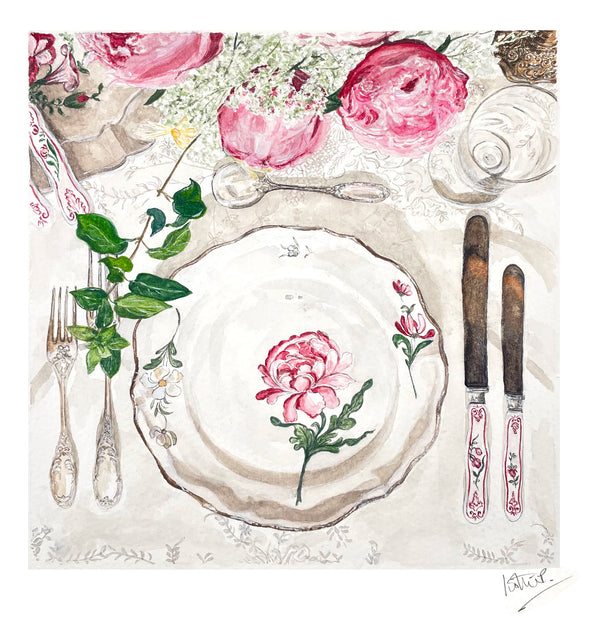Tablescapes, set of 6 Cards