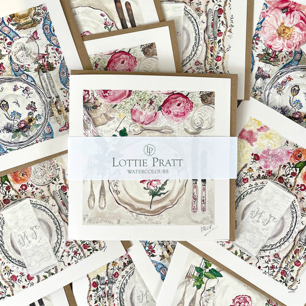 Tablescapes, set of 6 Cards